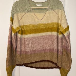 V-neck Anthropologie sweater